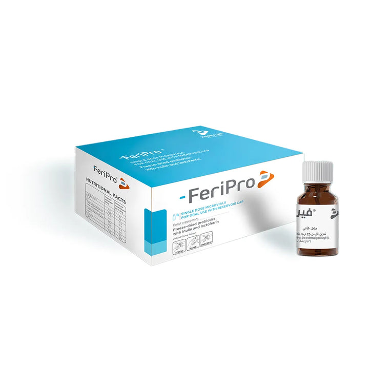 FeriPro packaging and bottle on a white background